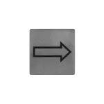Wall Sign-S/S | Large | Arrow