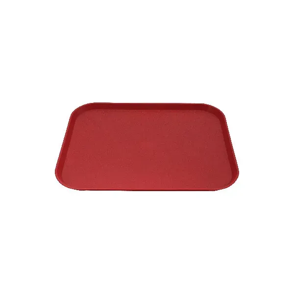 Fast Food Tray-Pp, 350x450mm, Red