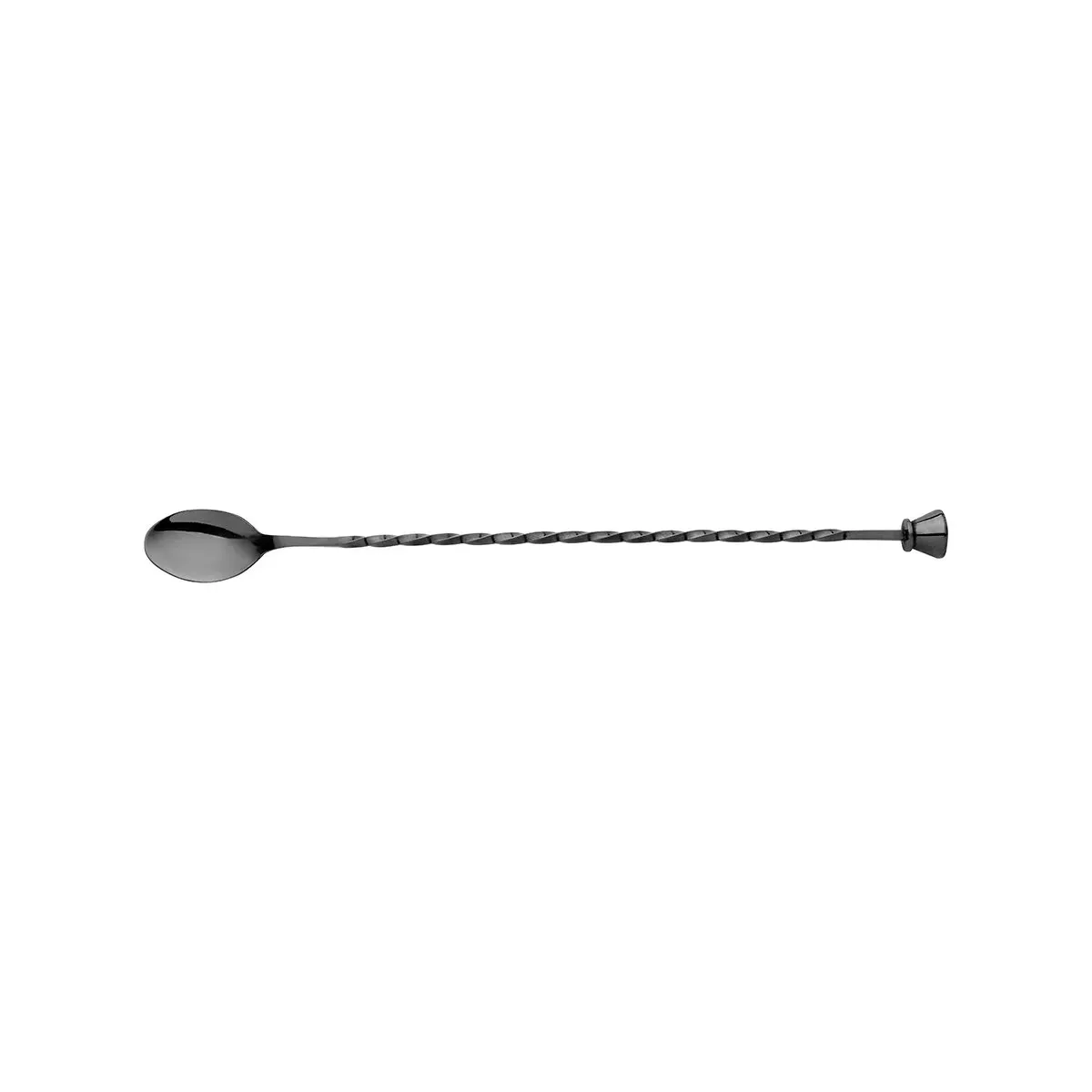 Bar Spoon Stainless Steel Black — 320mm