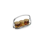 Jam Jar Stand-S/S | To Suit 3 Jars