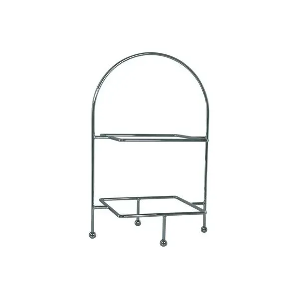 Display Stand Square 2 Tier — 520mm H
