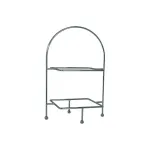 Display Stand Square 2 Tier — 520mm H