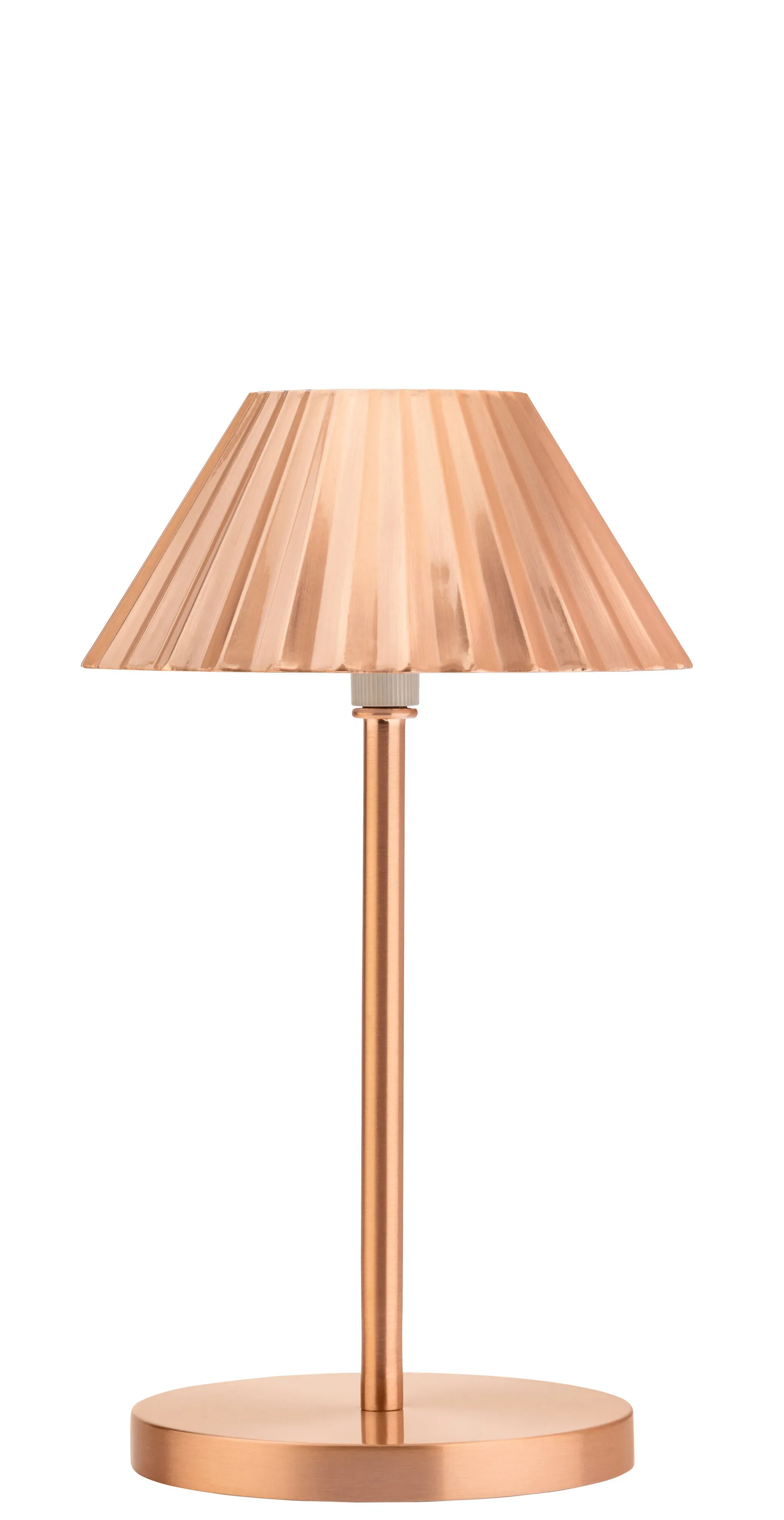 LED Cordless Lamp — 230mm - Brushed Copper