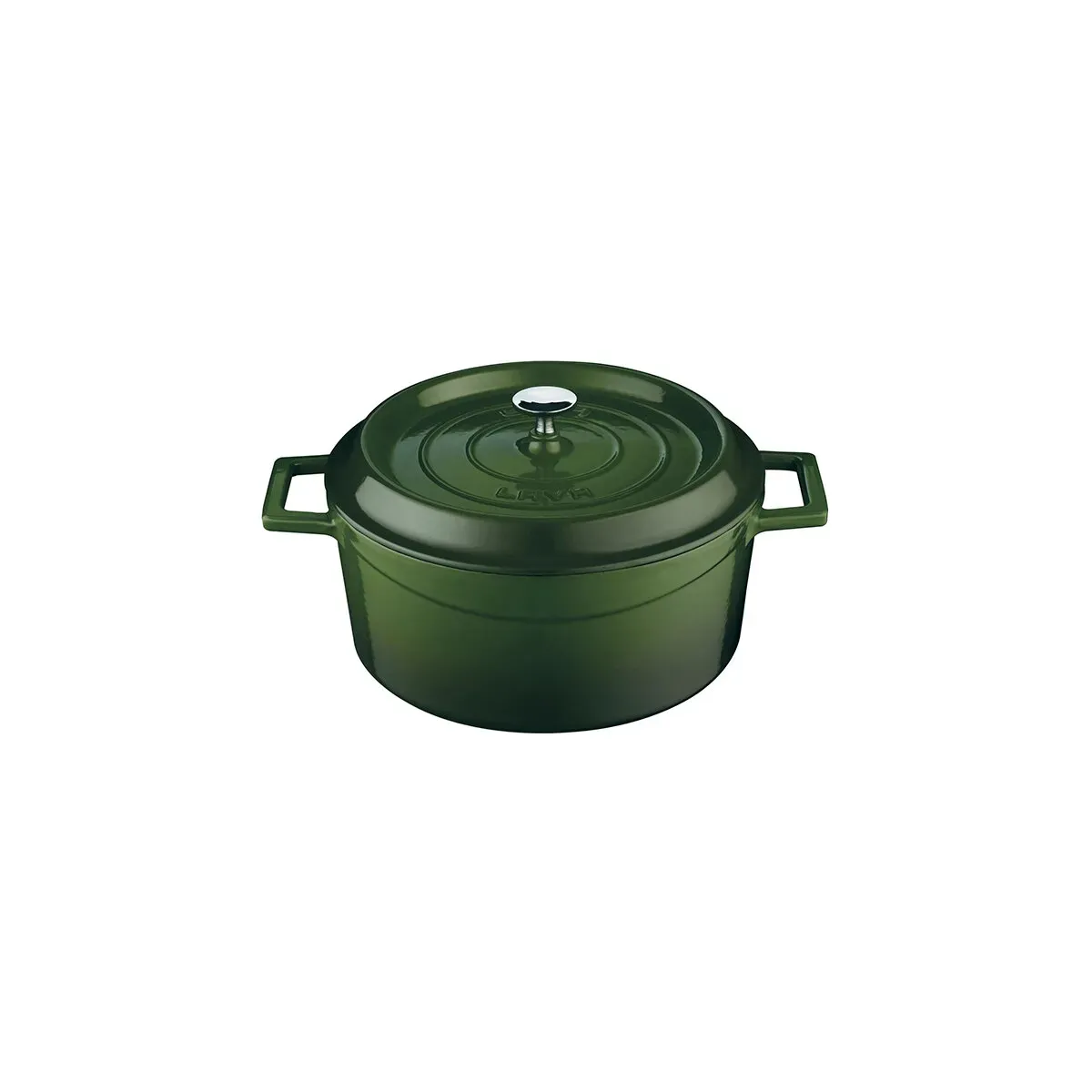 Round Casserole (2.6L) - Green