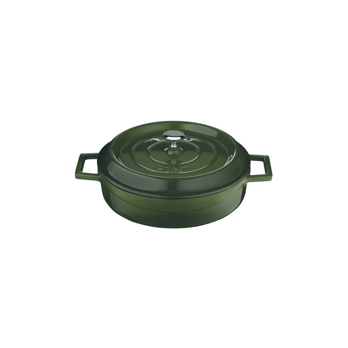 Low Round Casserole (2.4L) - Green