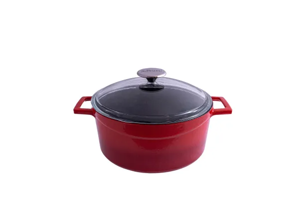 Casserole-Round | Glass Lid | 4.5lt | 240mm Γ
