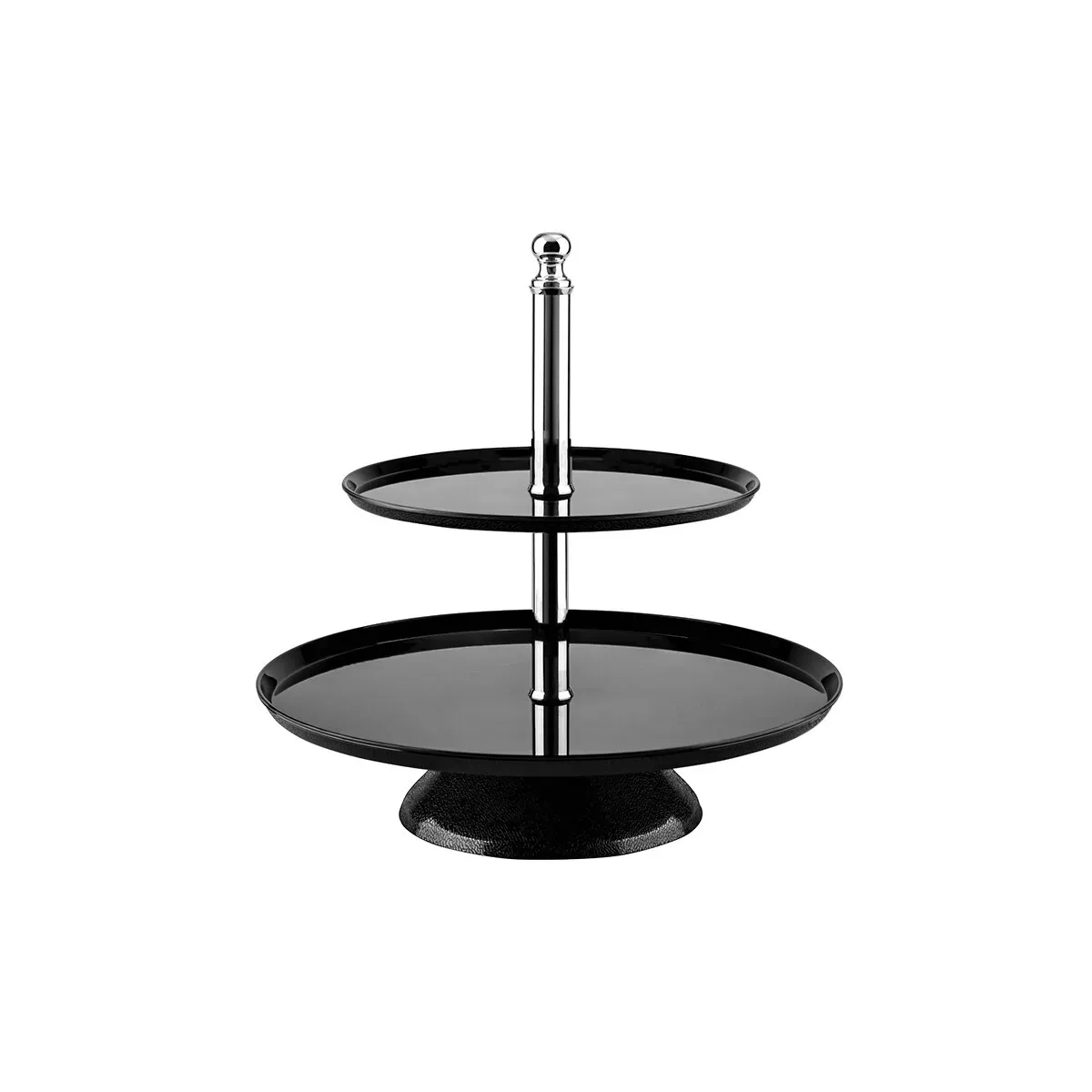 Round Stand 2 Tier — 250/350mm 370mm H