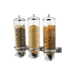 Cereal Dispenser Triple Wall Mounted — 3x4L