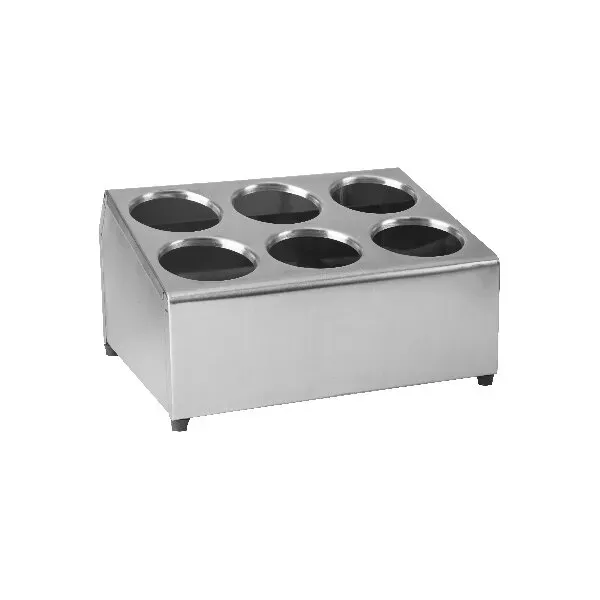 Cutlery Holder-S/S | 375x300x210mm | 6 Hole