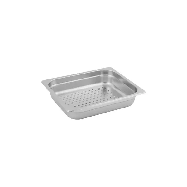Anti-Jam Steam Pan-S/S | 1/2 Size 65mm | Perforated