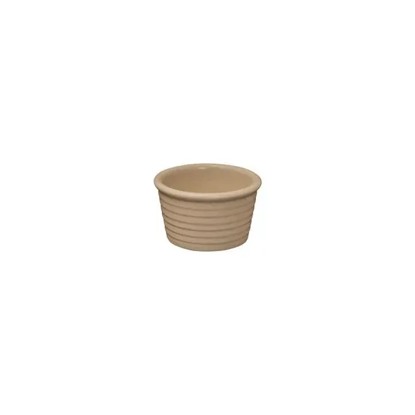 Zuma Ramekin-Ribbed, 85x50mm - Sand