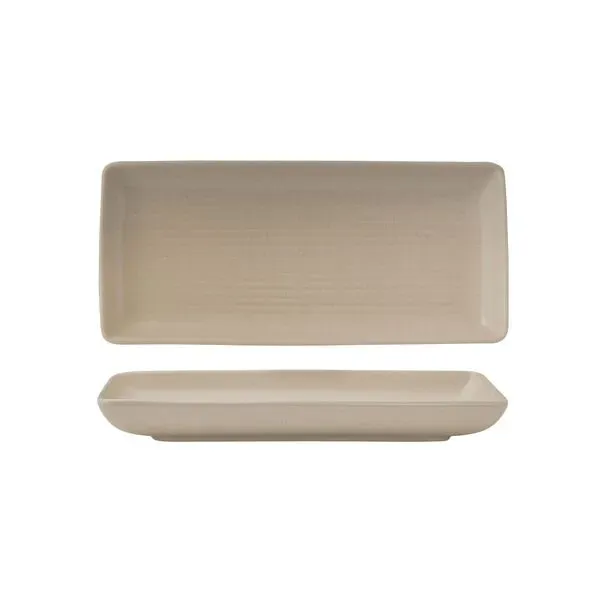 Zuma Rect Share Platter-250x125mm - Sand