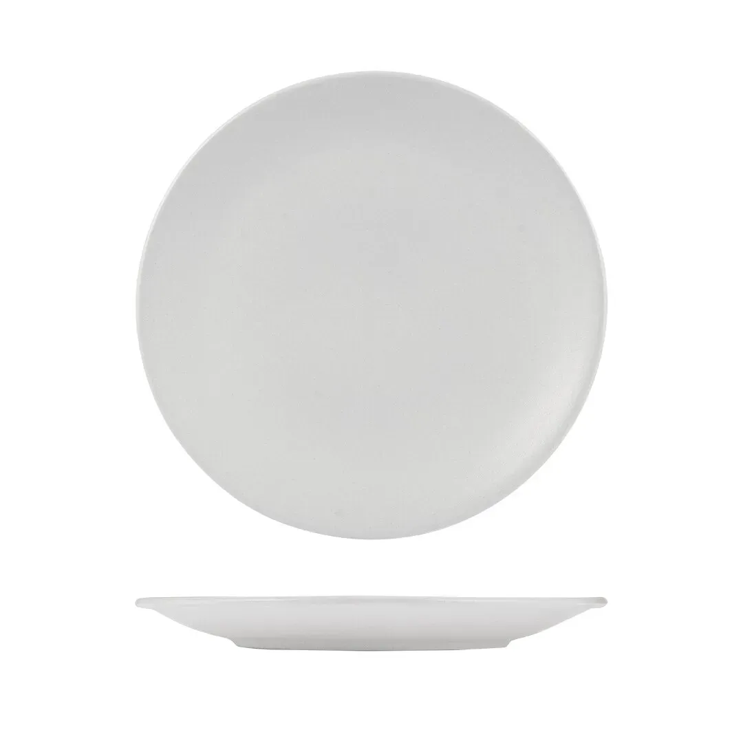 Zuma Round Coupe Plate-260mm Ø - Pearl Aspen