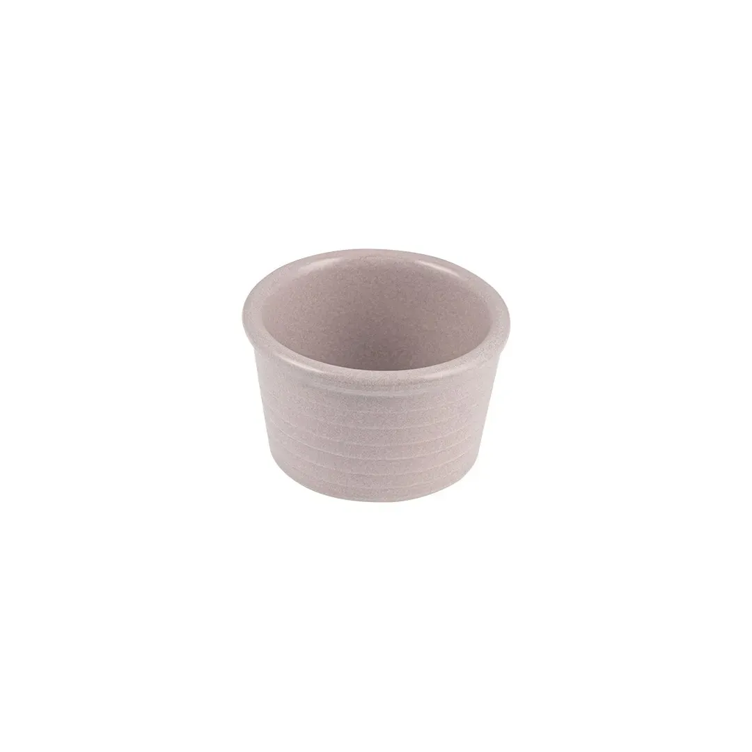 Zuma Ribbed Ramekin-85mm Ø | 50mm H - Pearl Blush