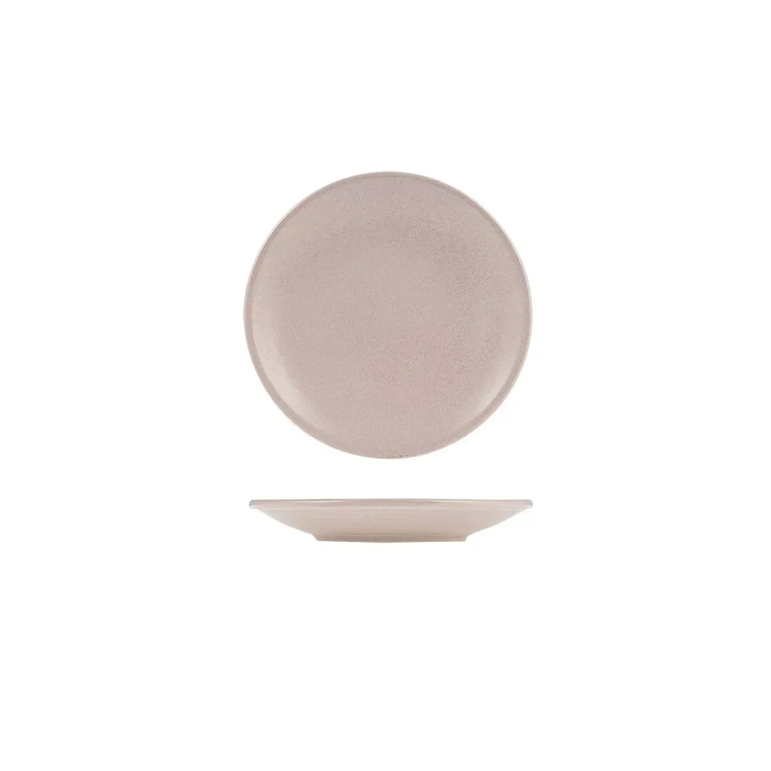 Zuma Round Coupe Plate-180mm Ø - Pearl Blush