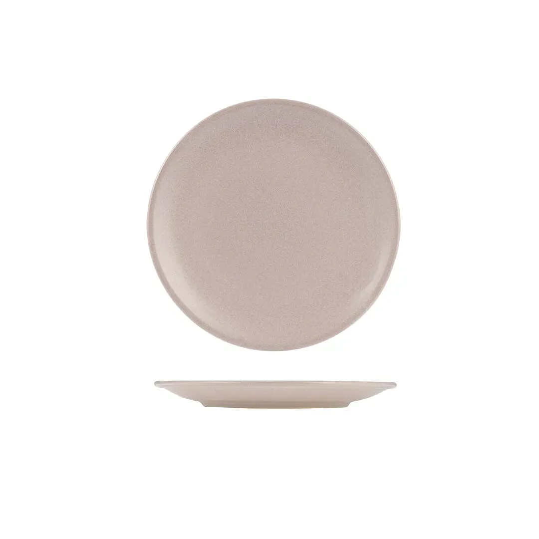 Zuma Round Coupe Plate-230mm Ø - Pearl Blush
