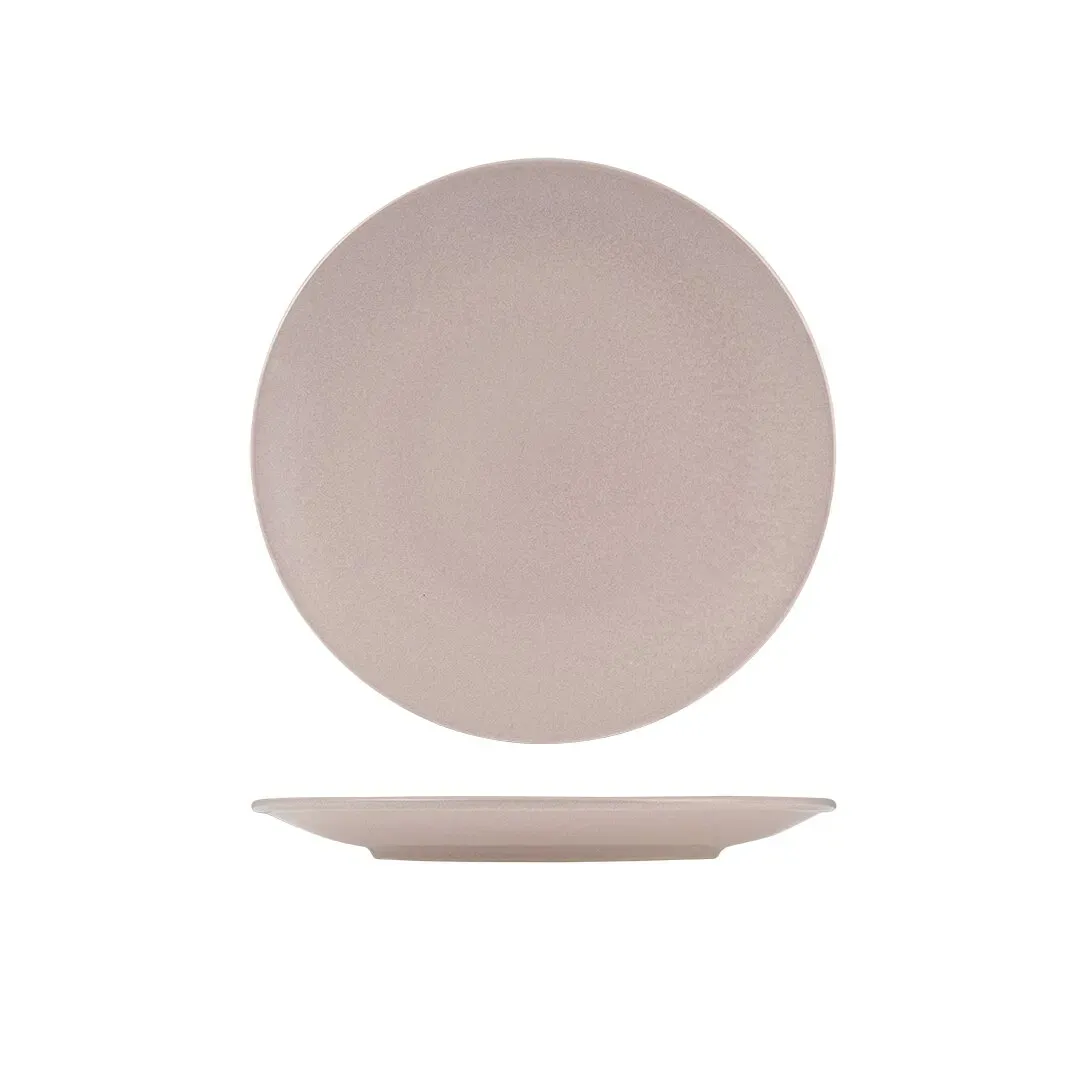 Zuma Round Coupe Plate-260mm Ø - Pearl Blush