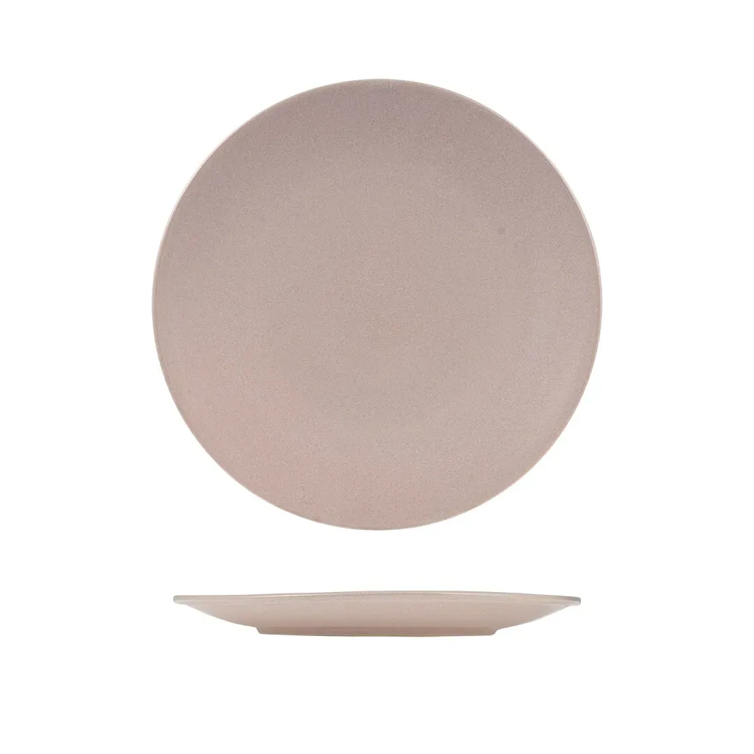Zuma Round Coupe Plate-285mm Ø - Pearl Blush