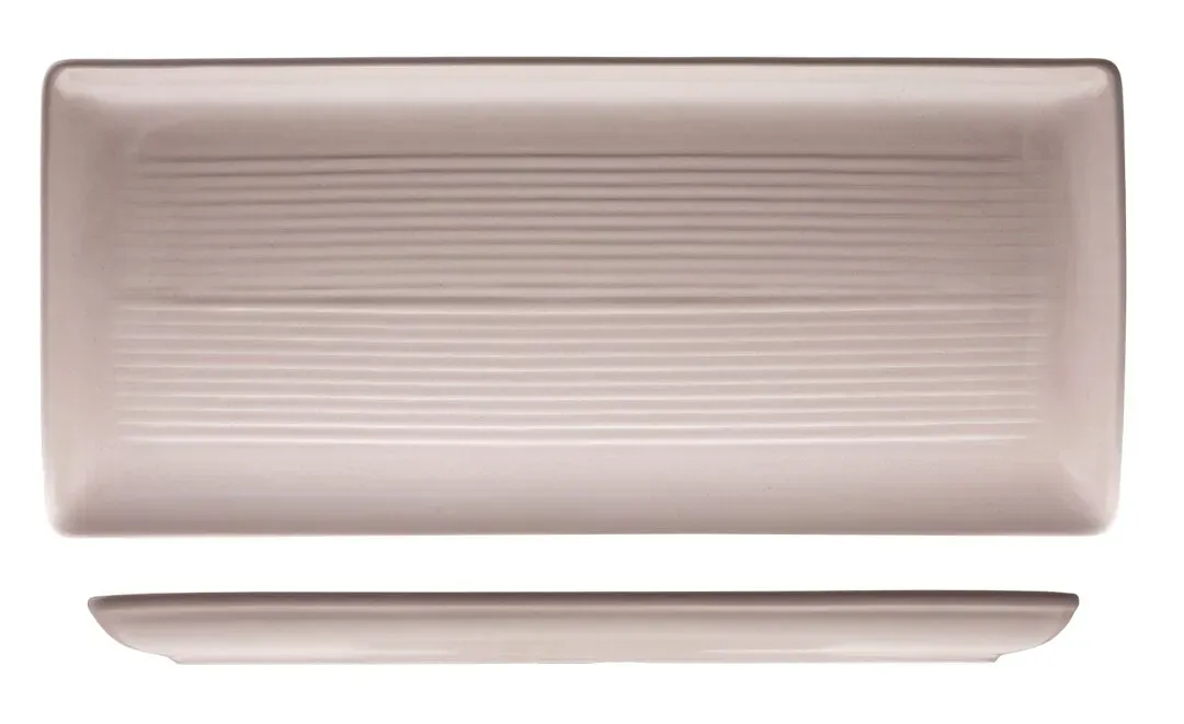 Zuma Rect Share Platter-365x160mm - Pearl Blush