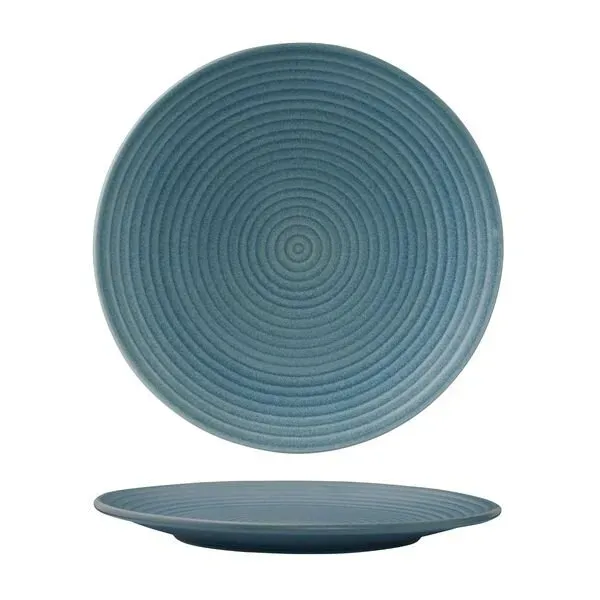 Round Coupe Ribbed Plate-265mm Ø