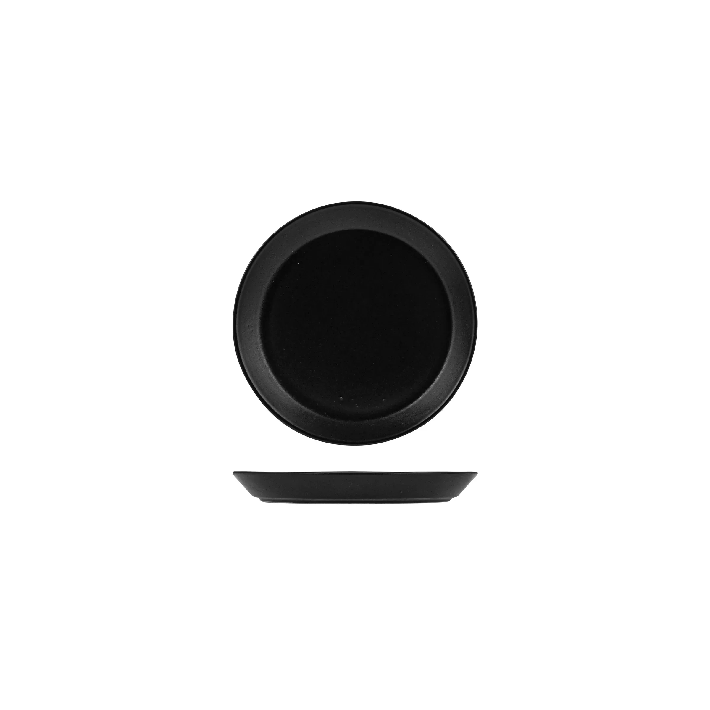 Zuma Tapered Plate-170mm Ø | 24mm H - Charcoal