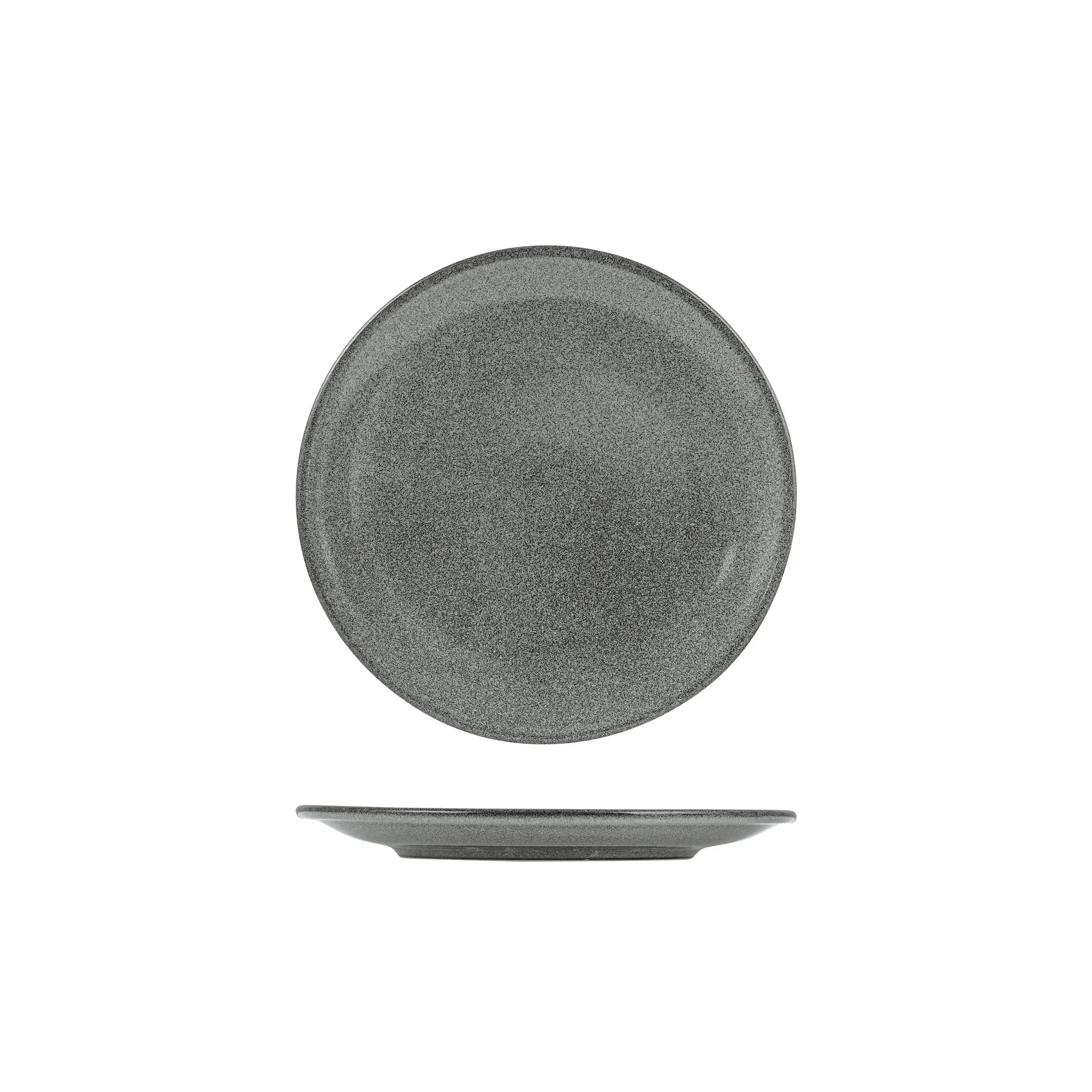 Zuma Round Coupe Plate-230mm Ø - Gravel