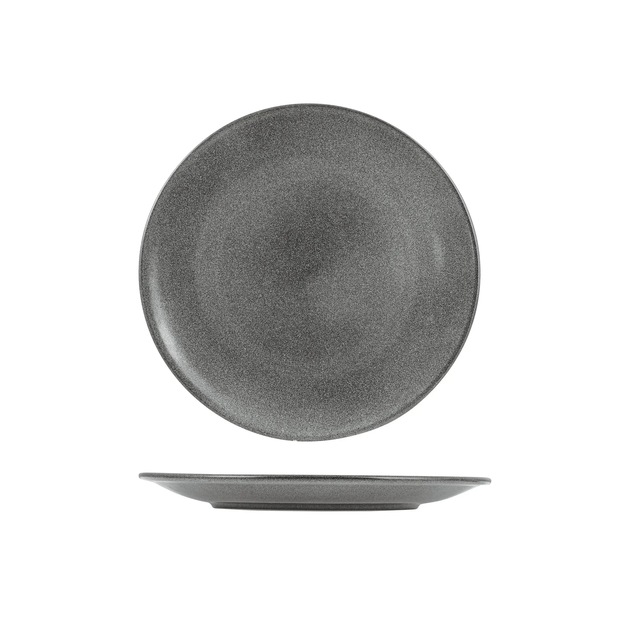 Zuma Round Coupe Plate-285mm Ø - Gravel