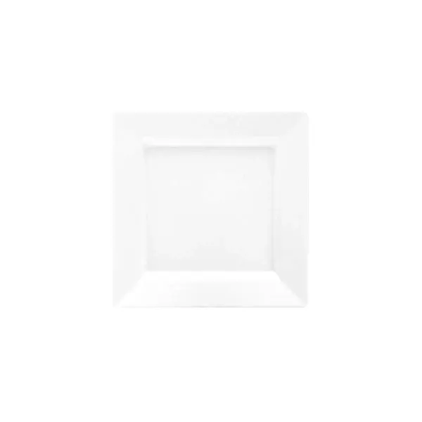 Melamine Square Platter White 255 X 255mm