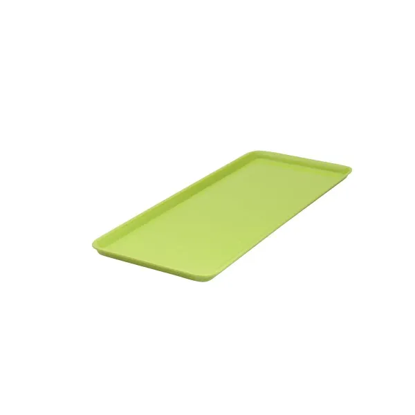 Melamine Rectangular Sandwich Platter Lime 390 X150mm