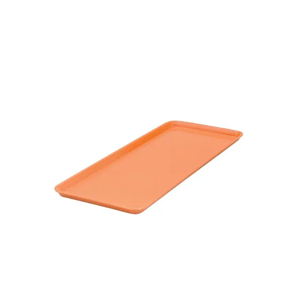 Melamine Rectangular Sandwich Platter Orange 390 X150mm
