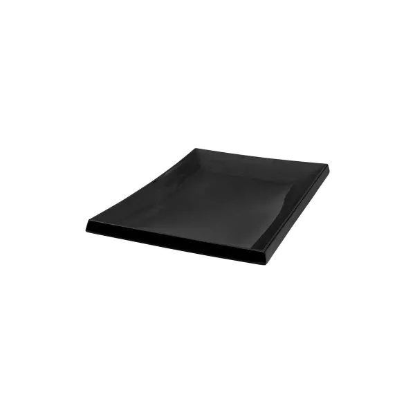 Melamine Sushi Platter Black 395 X 265mm