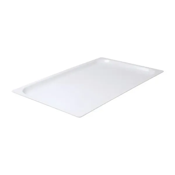 Melamine Food Pan White 1/1 Size 20mm