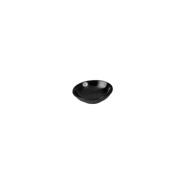 Melamine Sauce Dish Black 70mm