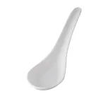 Chinese Spoon Melamine White — 150mm