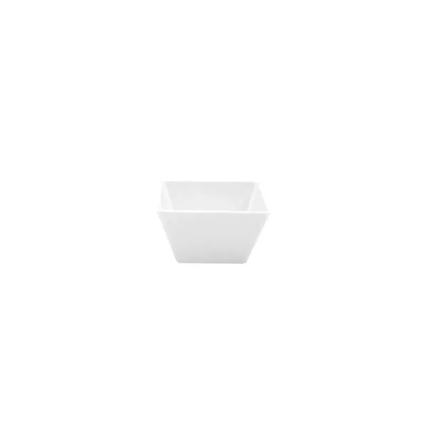 Bowl Square White — 70x70x42mm