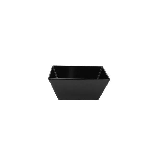 Bowl Square Black — 240x240x100mm