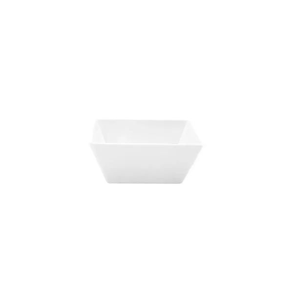 Bowl Square White — 240x240x100mm