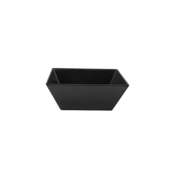 Bowl Square Black — 300x300x115mm