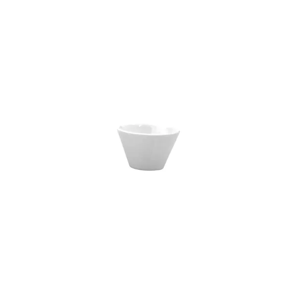 Melamine V Shape Bowl White  85 X 60mm