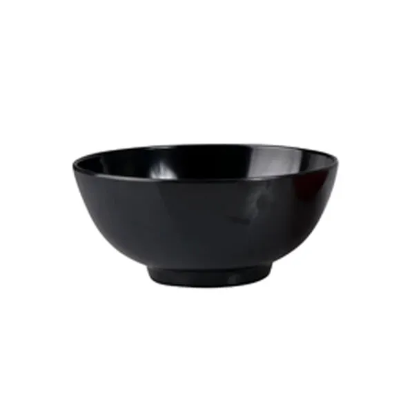 Noodle Bowl Melamine Black — 110mm