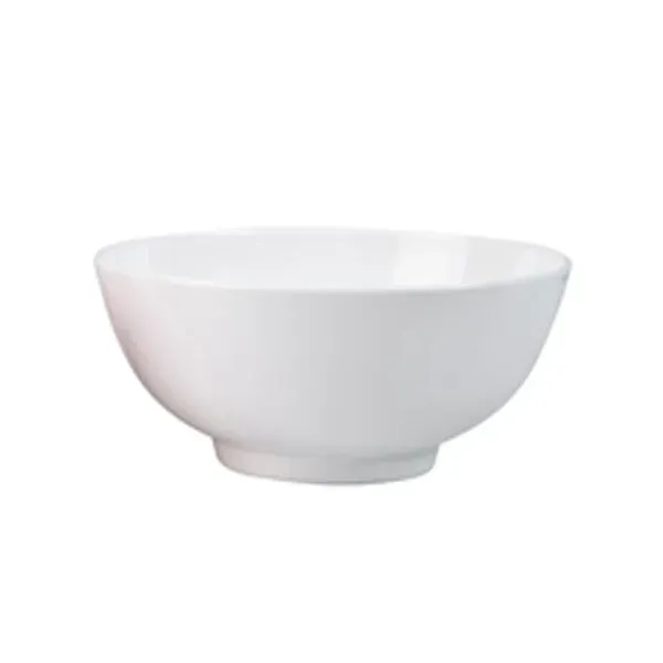 Noodle Bowl White Melamine — 150mm
