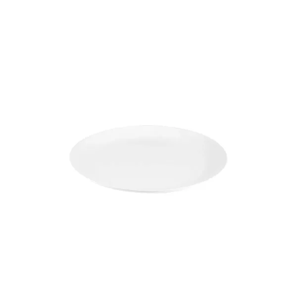 Melamine Round Platter Coupe White 350mm