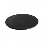 Melamine Taroko Round Platter Black 330mm