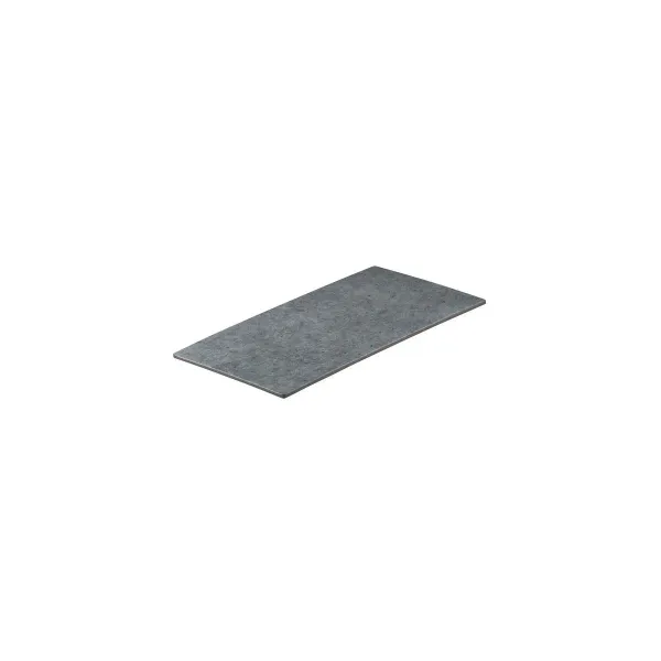 Rect Flat Platter-325x175mm - Light Concrete