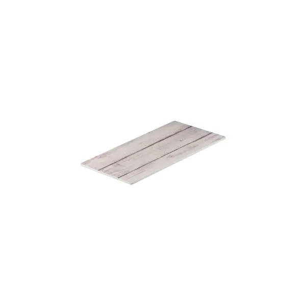 Rect Flat Platter-325x175mm - Whitewash