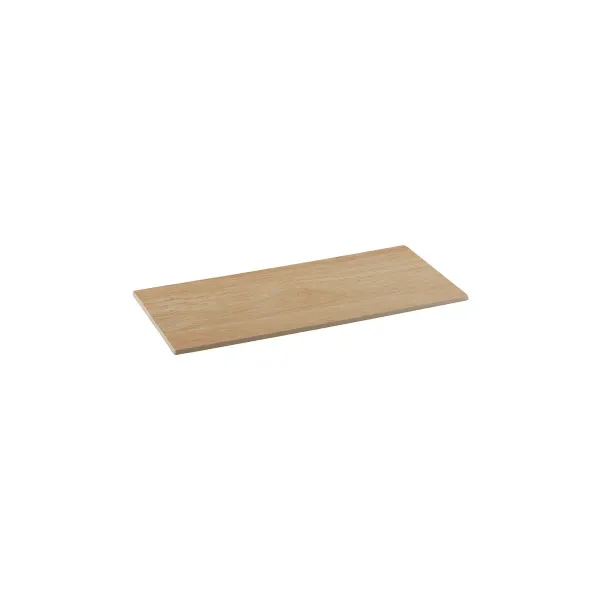 Rect Flat Platter-325x175mm - Oak White