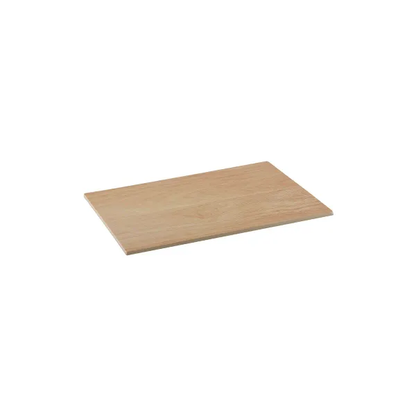 Rect Flat Platter-325x265mm - Oak White