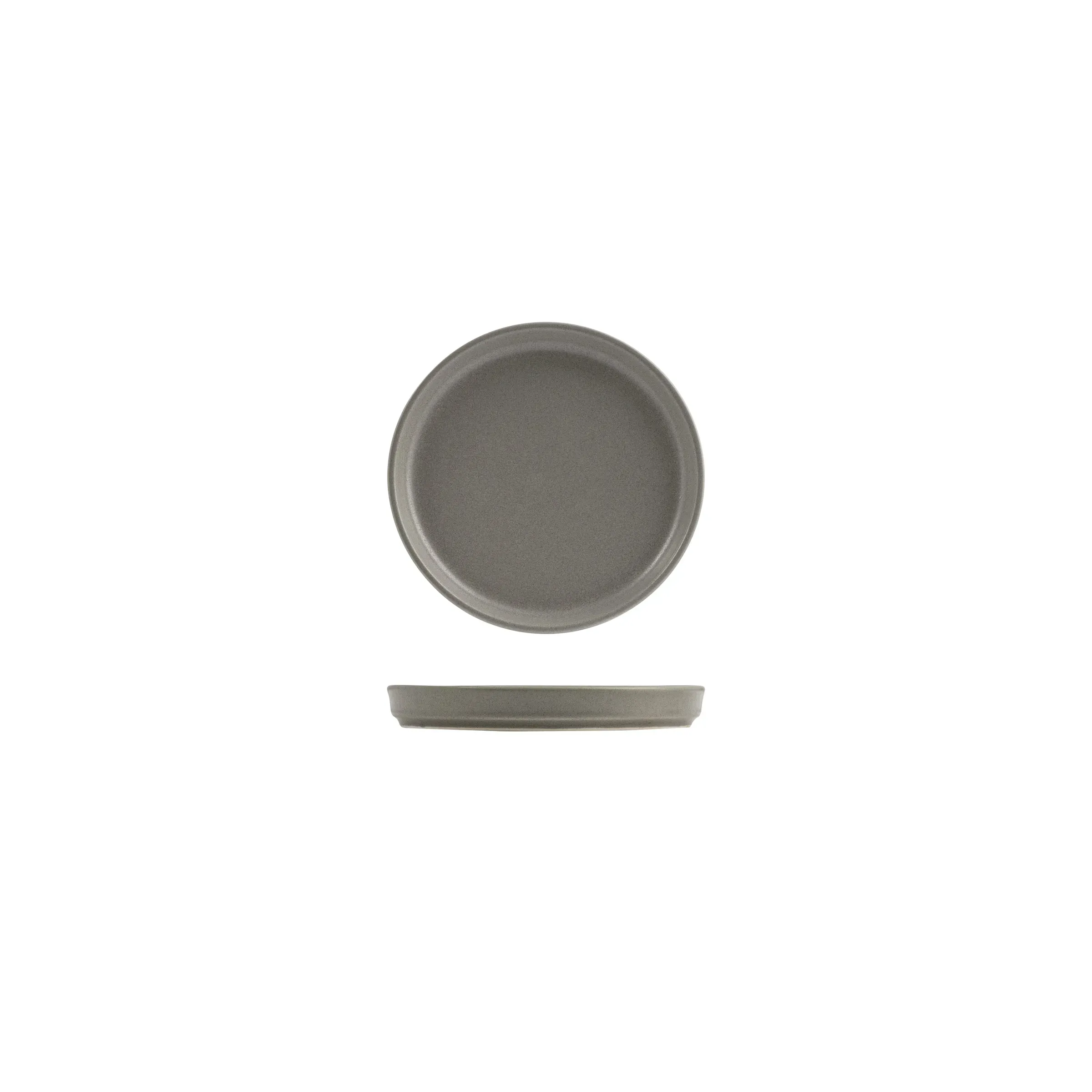Walled Plate-175mm Ø / 22mm H - Husk