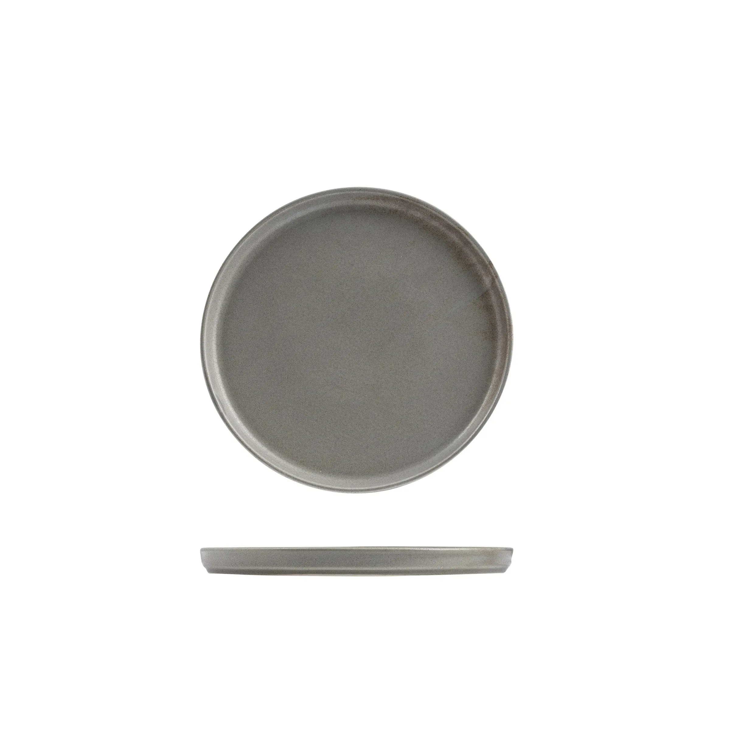 Walled Plate-270mm Ø / 22mm H - Husk