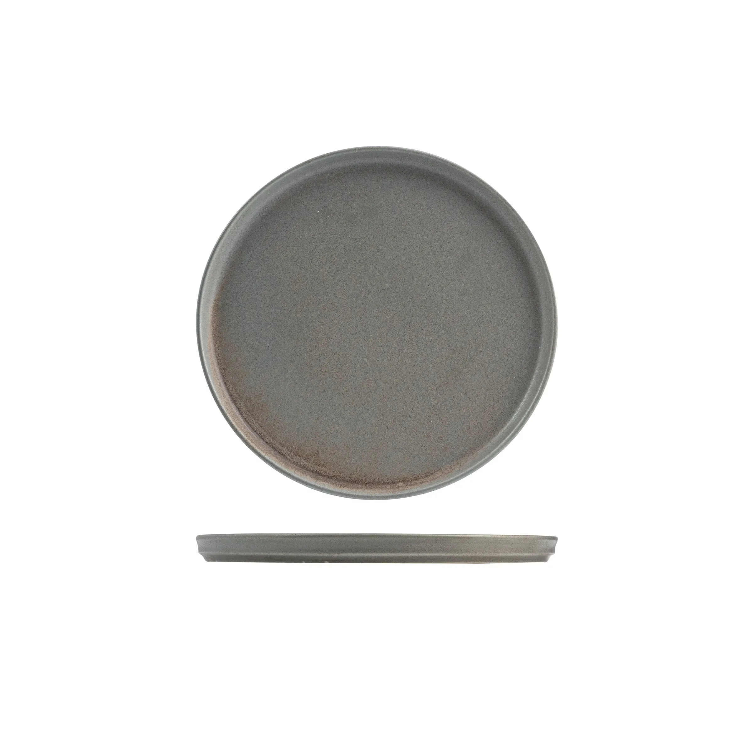 Walled Plate-300mm Ø / 22mm H - Husk